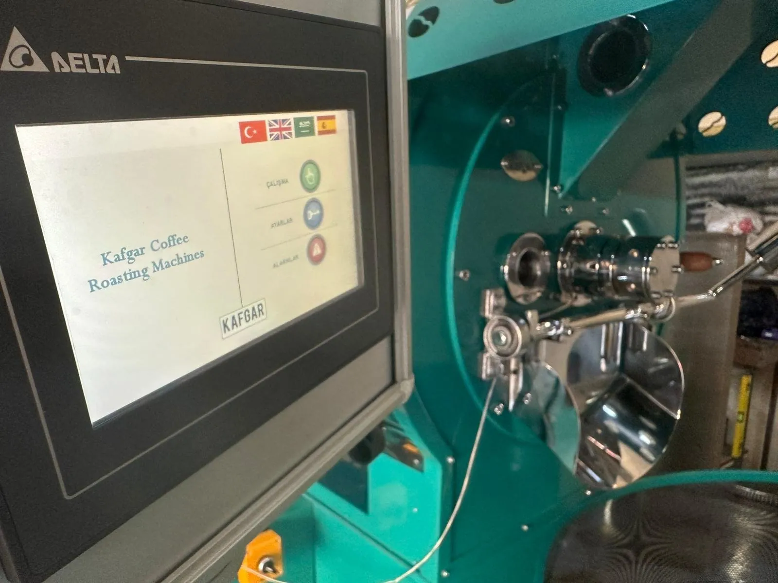 Kafgar 30 kg Coffee Roaster — view 1