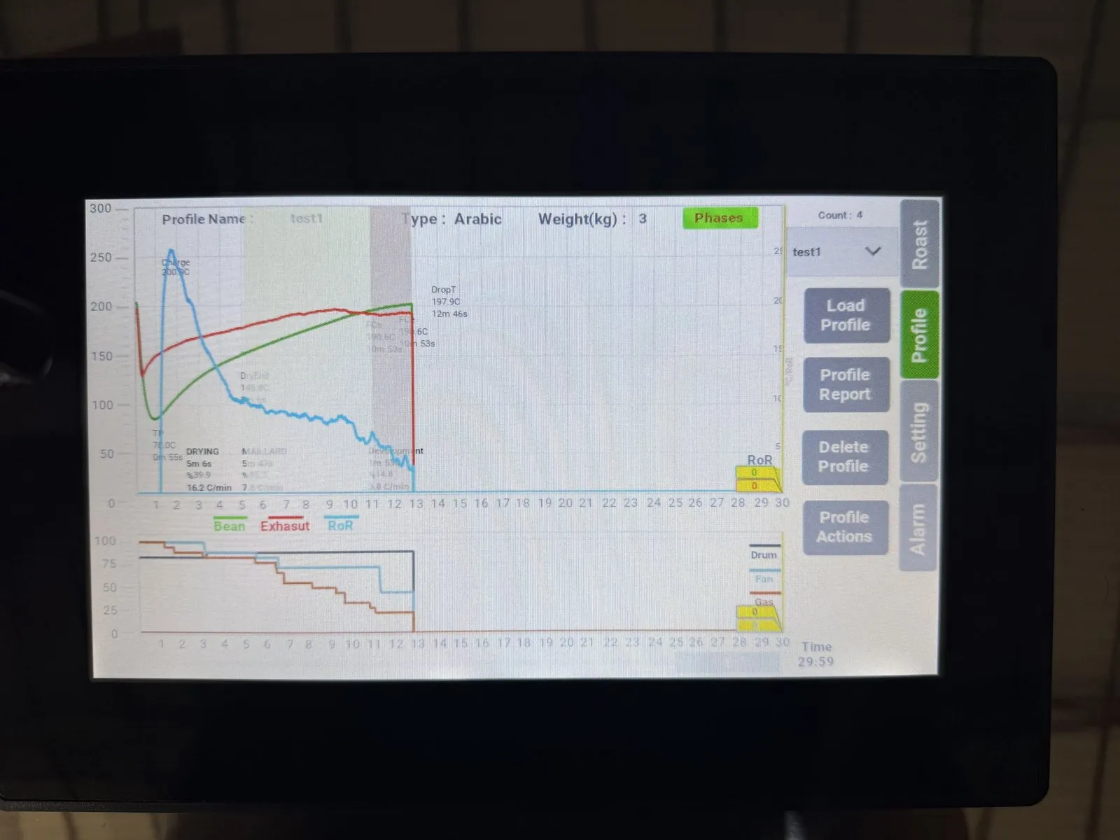 Kafgar 30 kg Coffee Roaster — view 8