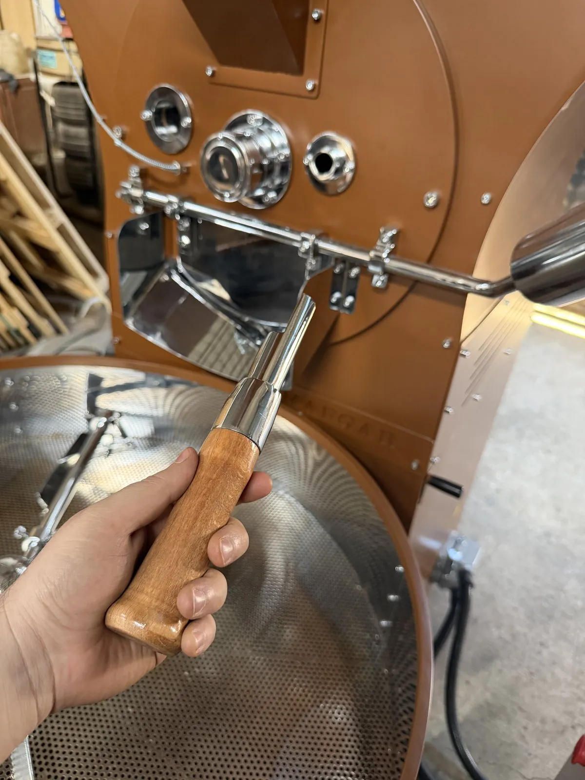 Kafgar 30 kg Coffee Roaster — view 10